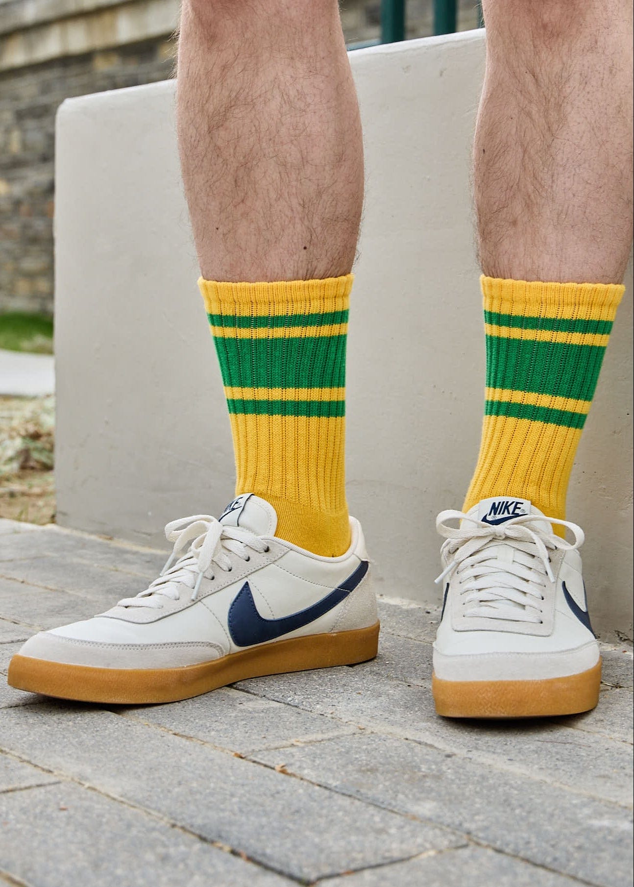 American Trench Socks The Retro Supporter Stripe