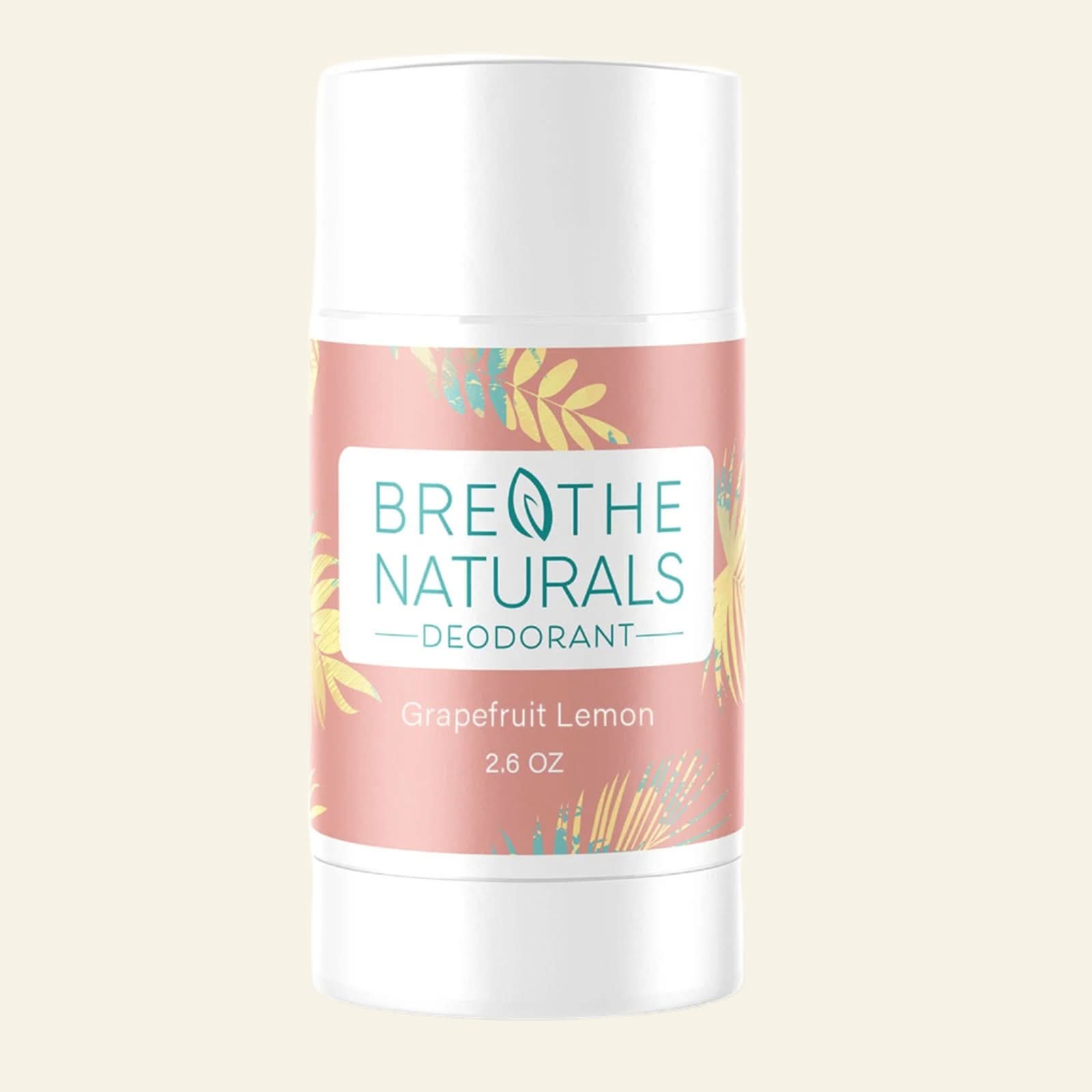 Breathe Naturals Deodorant Grapefruit Lemon Deodorant