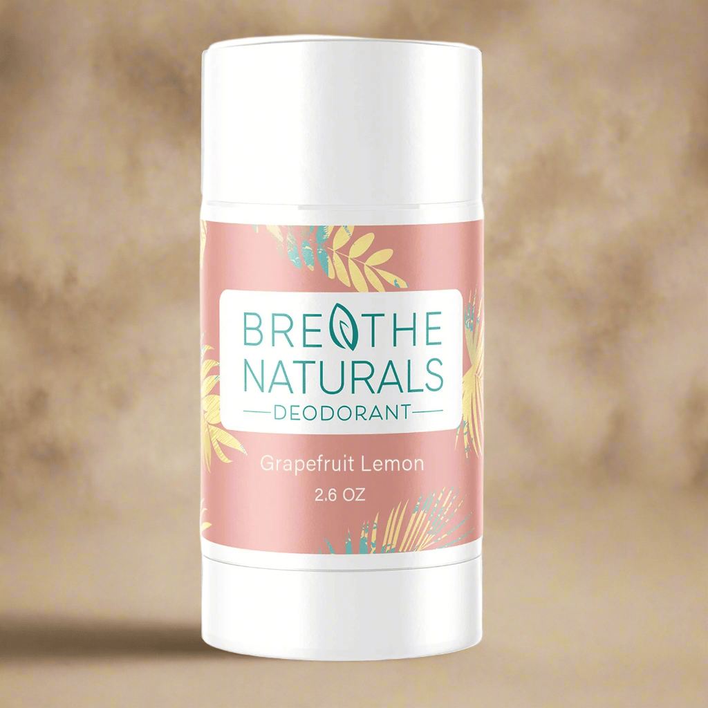 Breathe Naturals Deodorant Grapefruit Lemon Deodorant