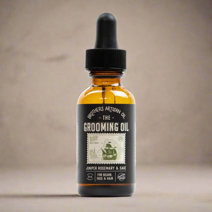 The Grooming Oil: Juniper Rosemary &amp; Sage - My American Goods