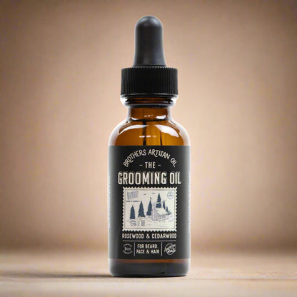 The Grooming Oil: Rosewood &amp; Cedarwood - My American Goods