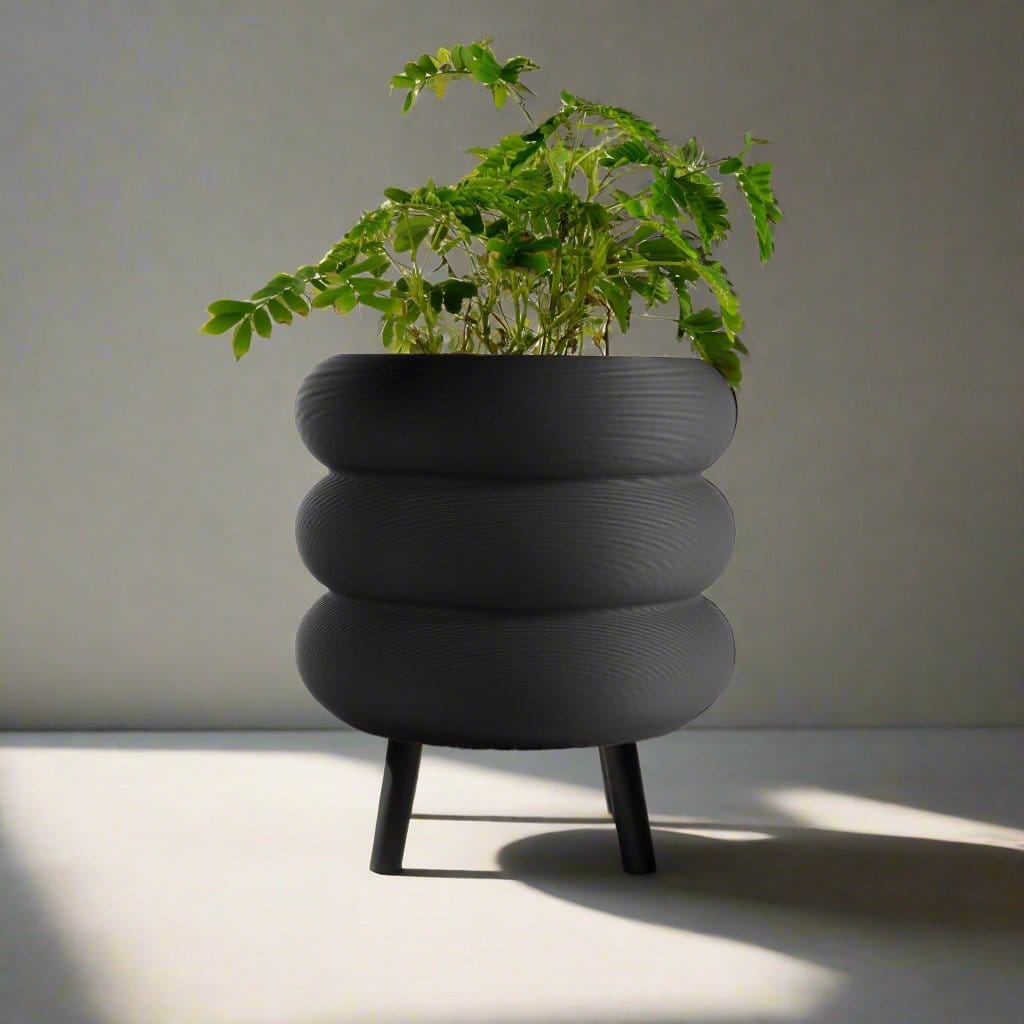 Rosebud HomeGoods Pots &amp; Planters Bubble Planter/ Donut Planter with Drainage