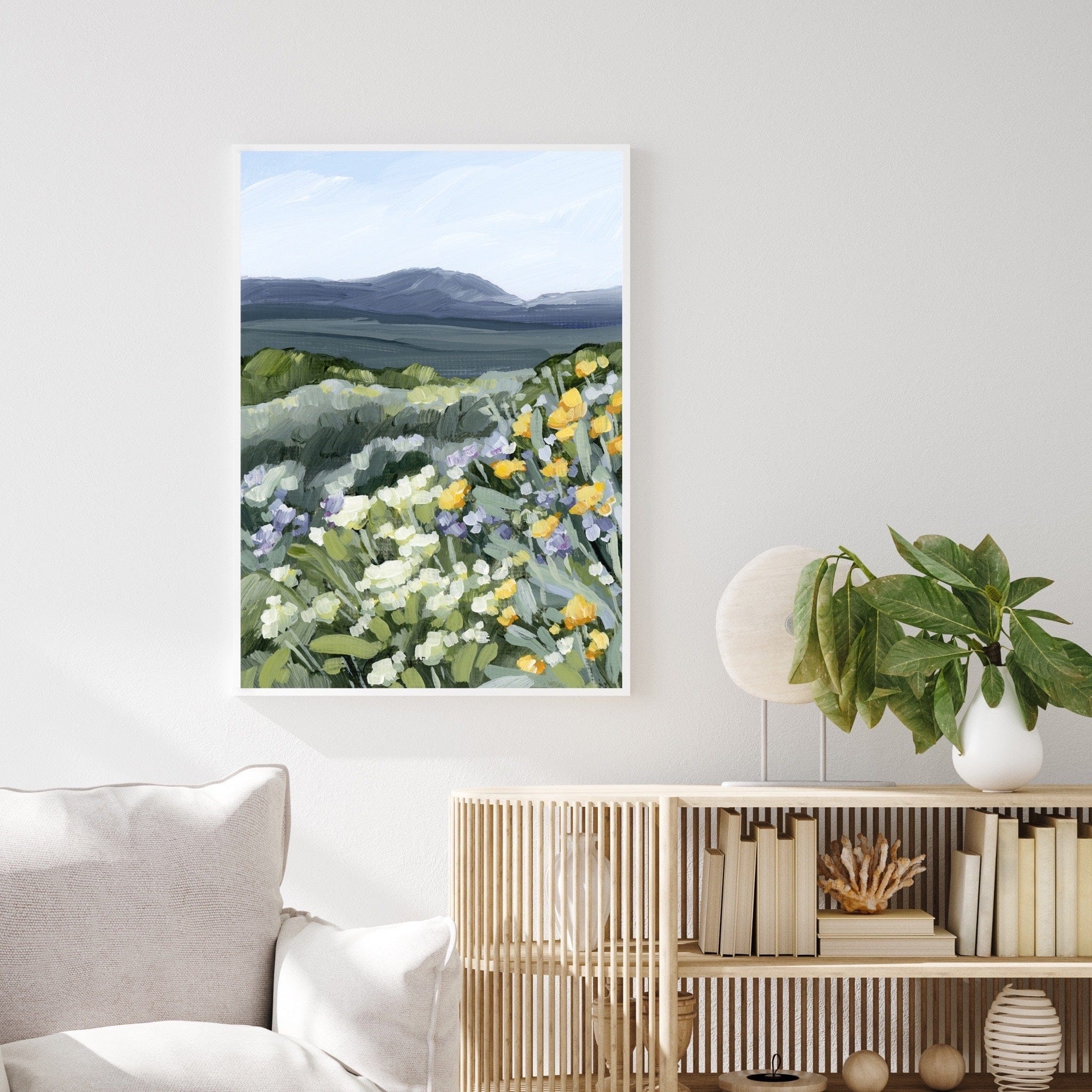 Katie Garrison Art Print "Buffalo Mountain" Art Print