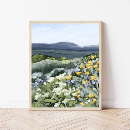 "Buffalo Mountain" Art Print