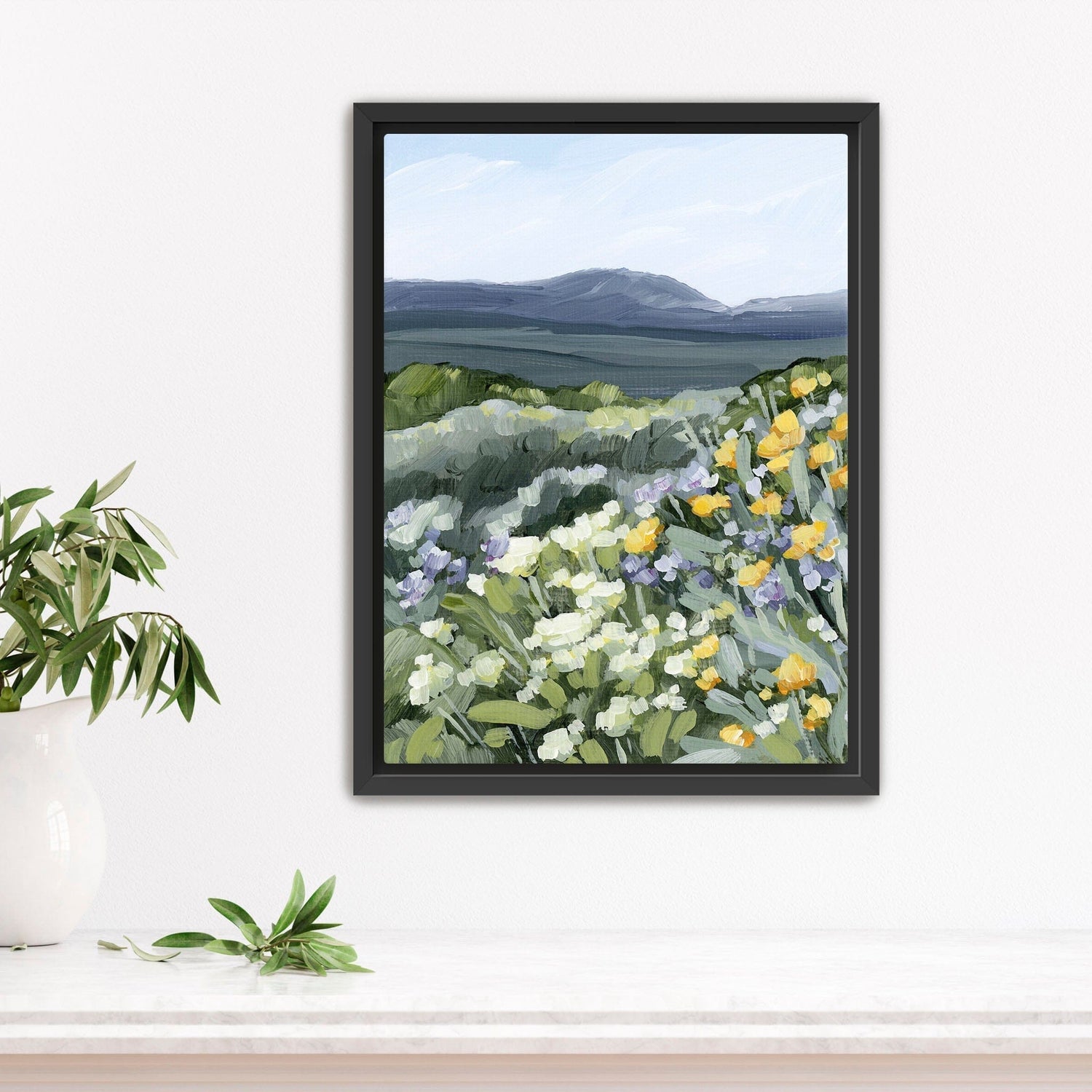 "Buffalo Mountain" Art Print