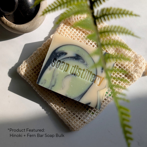 Hinoki + Fern Bar Soap - My American Goods