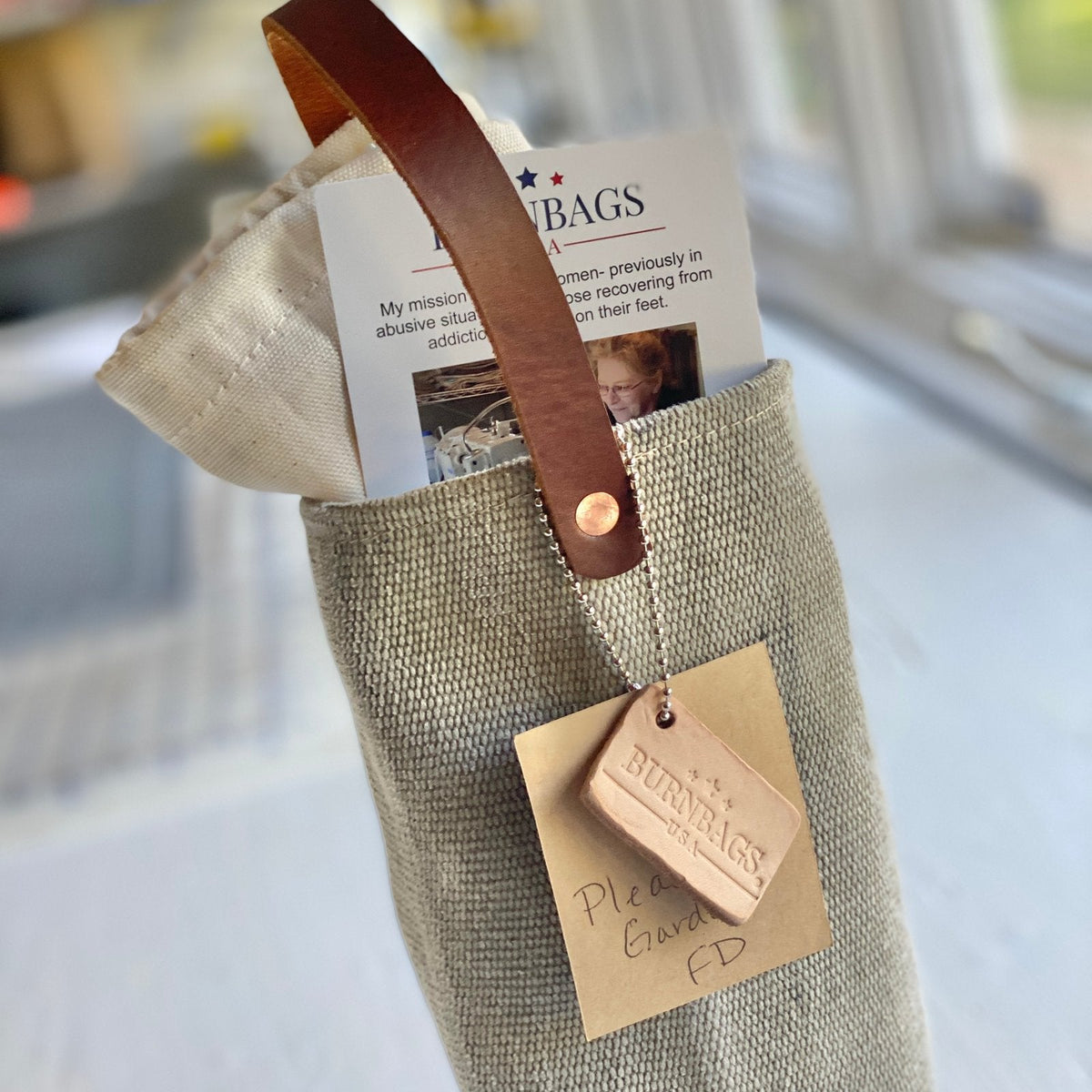 Burn Bag- Wine carrier