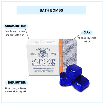 Midnight Garden BathTime Rocks (Set of 6)