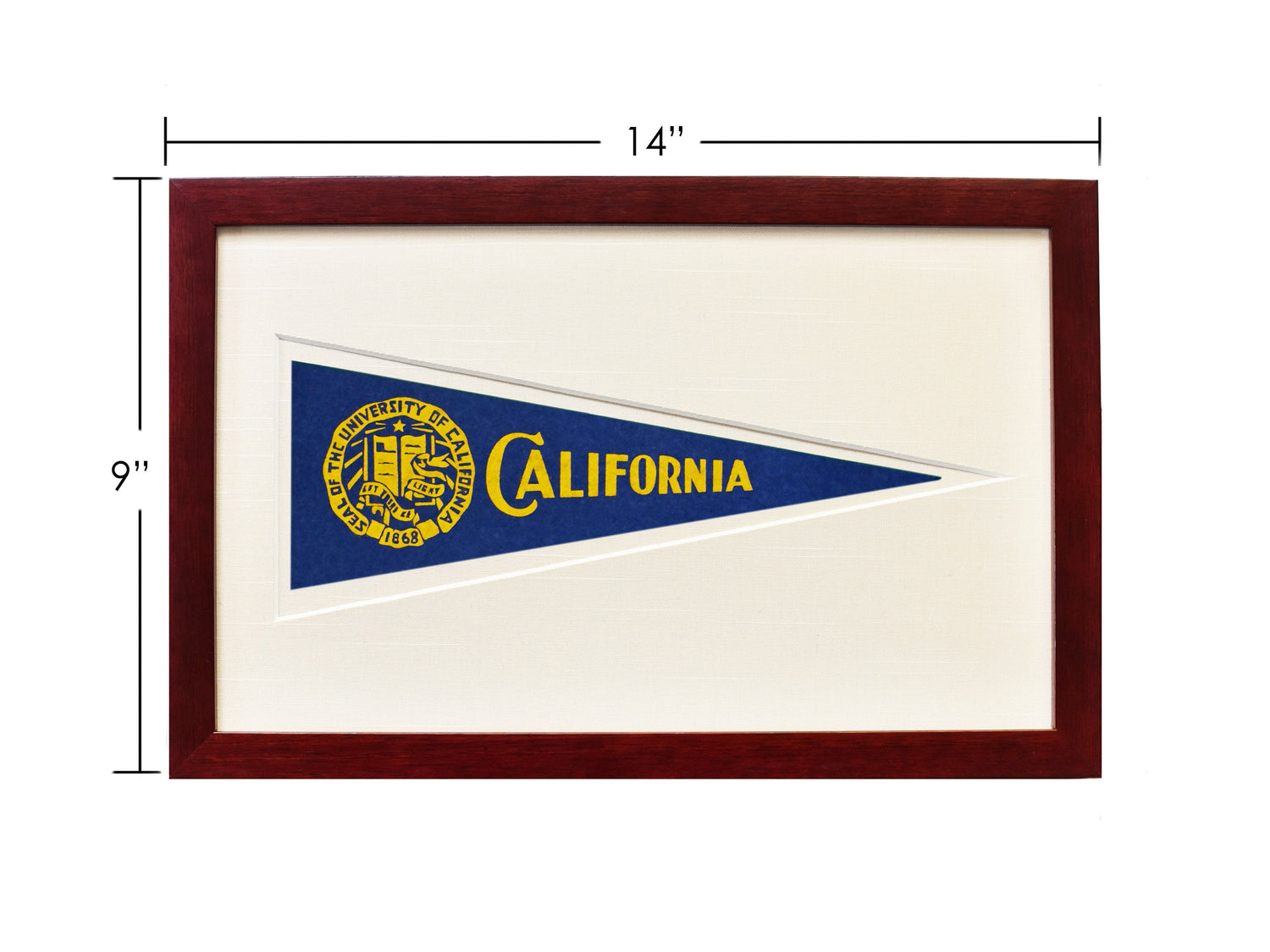 Vintage University of California Hormel Pennant