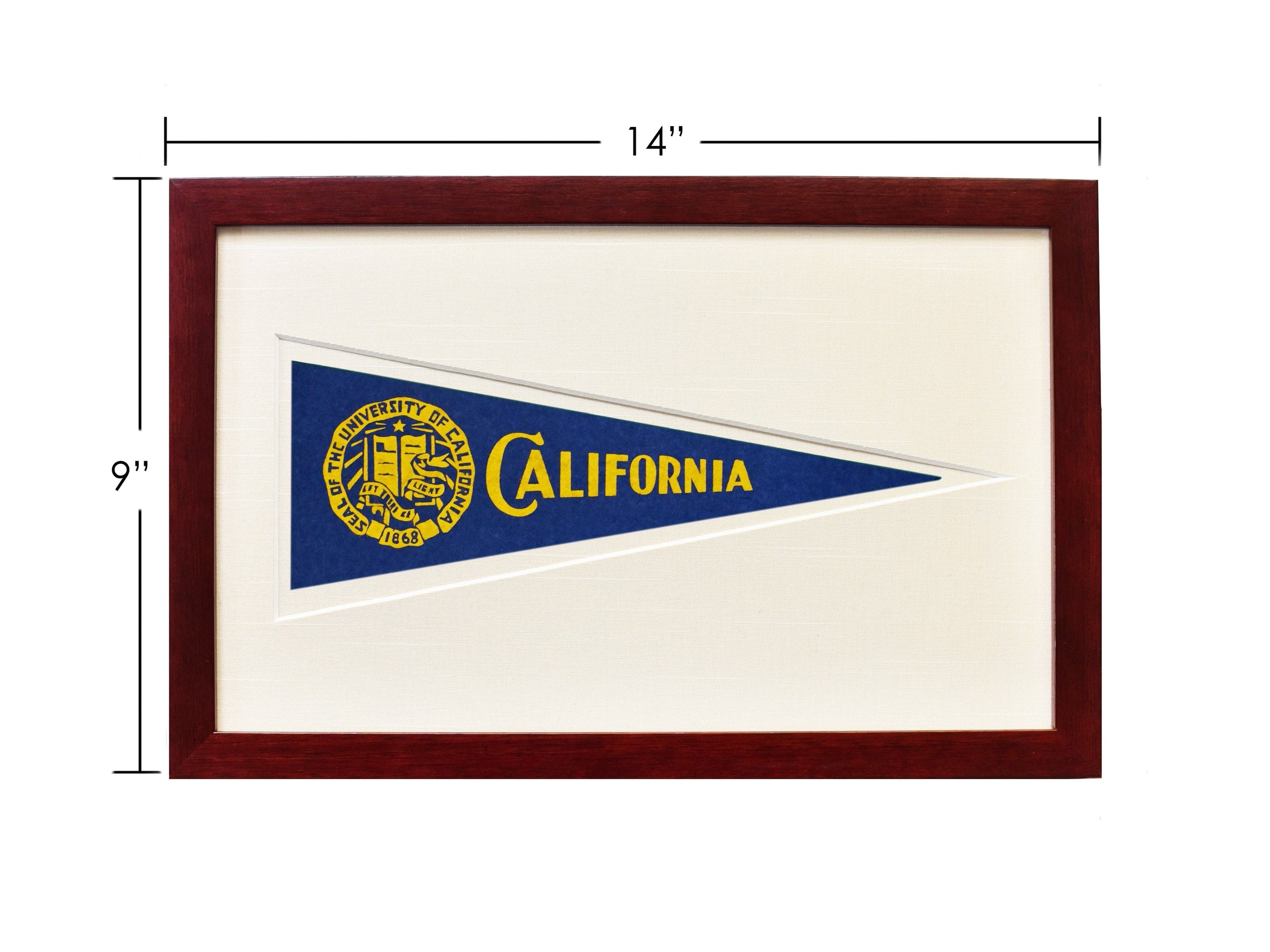 Americana Memories Vintage University of California Hormel Pennant