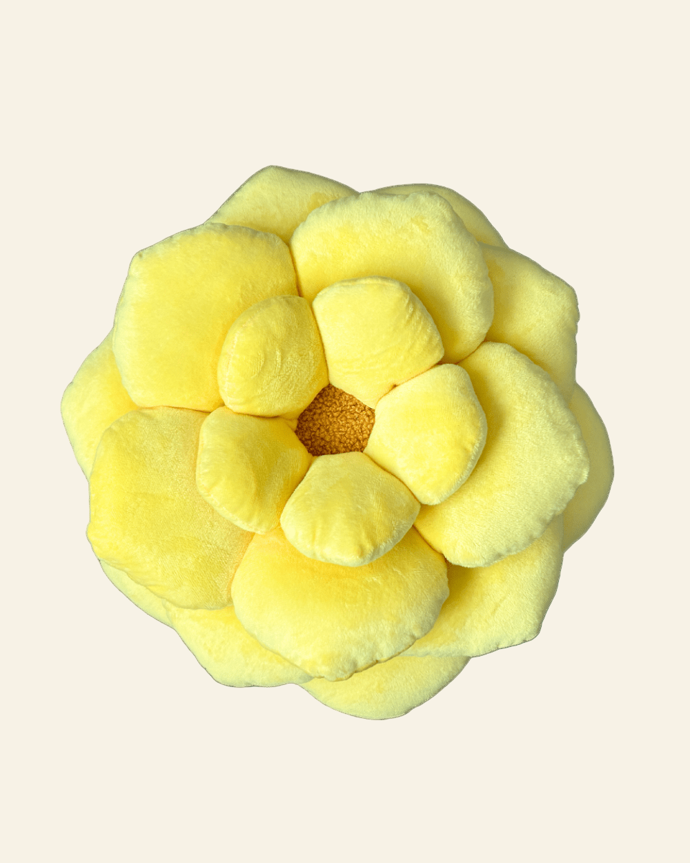 Camellia Plush Flower Pillow