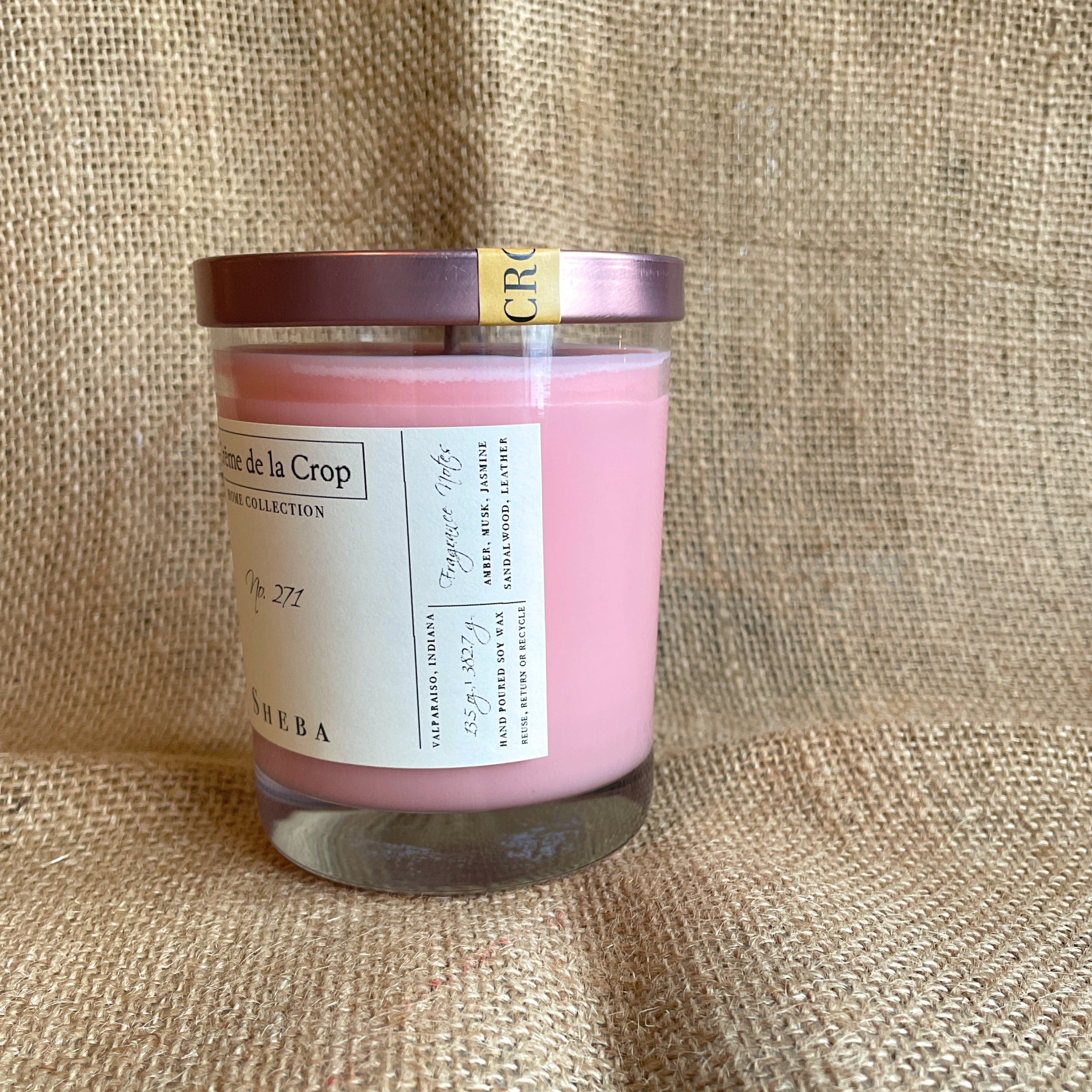 Creme de la Crop Soy Candle - Sheba