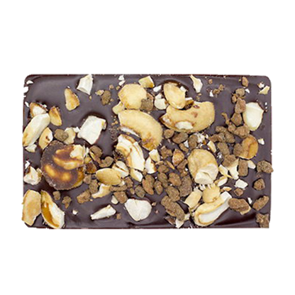Coconut Caramel &amp; Crushed Cashew Bark