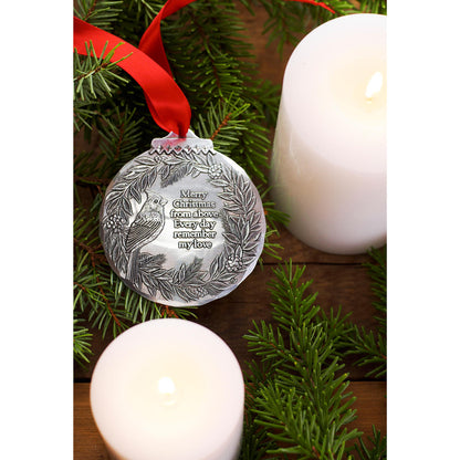 Cardinal Remembrance Ornament