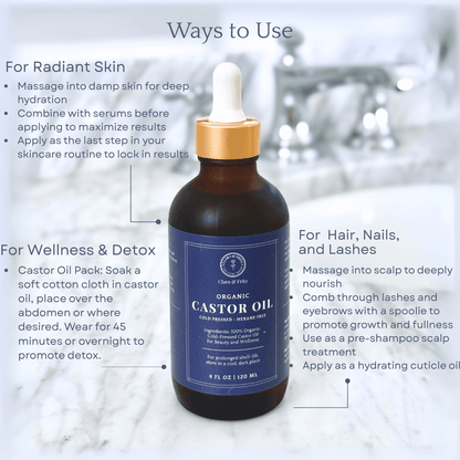 Organic Castor Oil - My American Goods