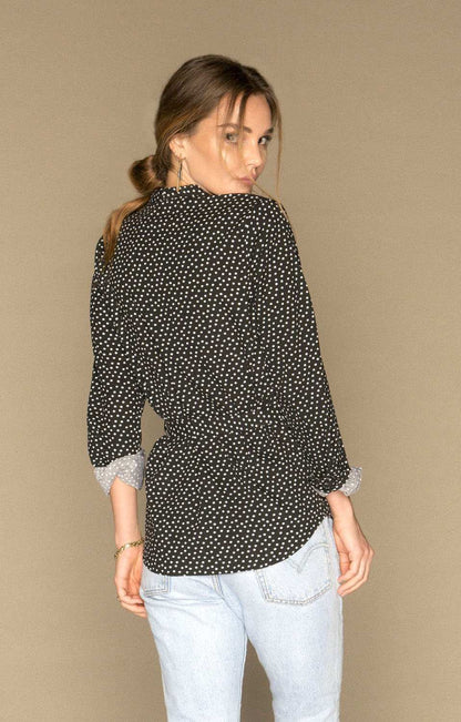 Catamaran Blouse - Polka Dot