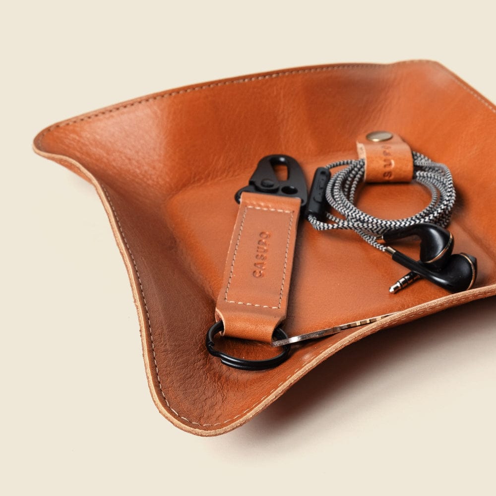 CASUPO Small Bifold Keychain - Natural