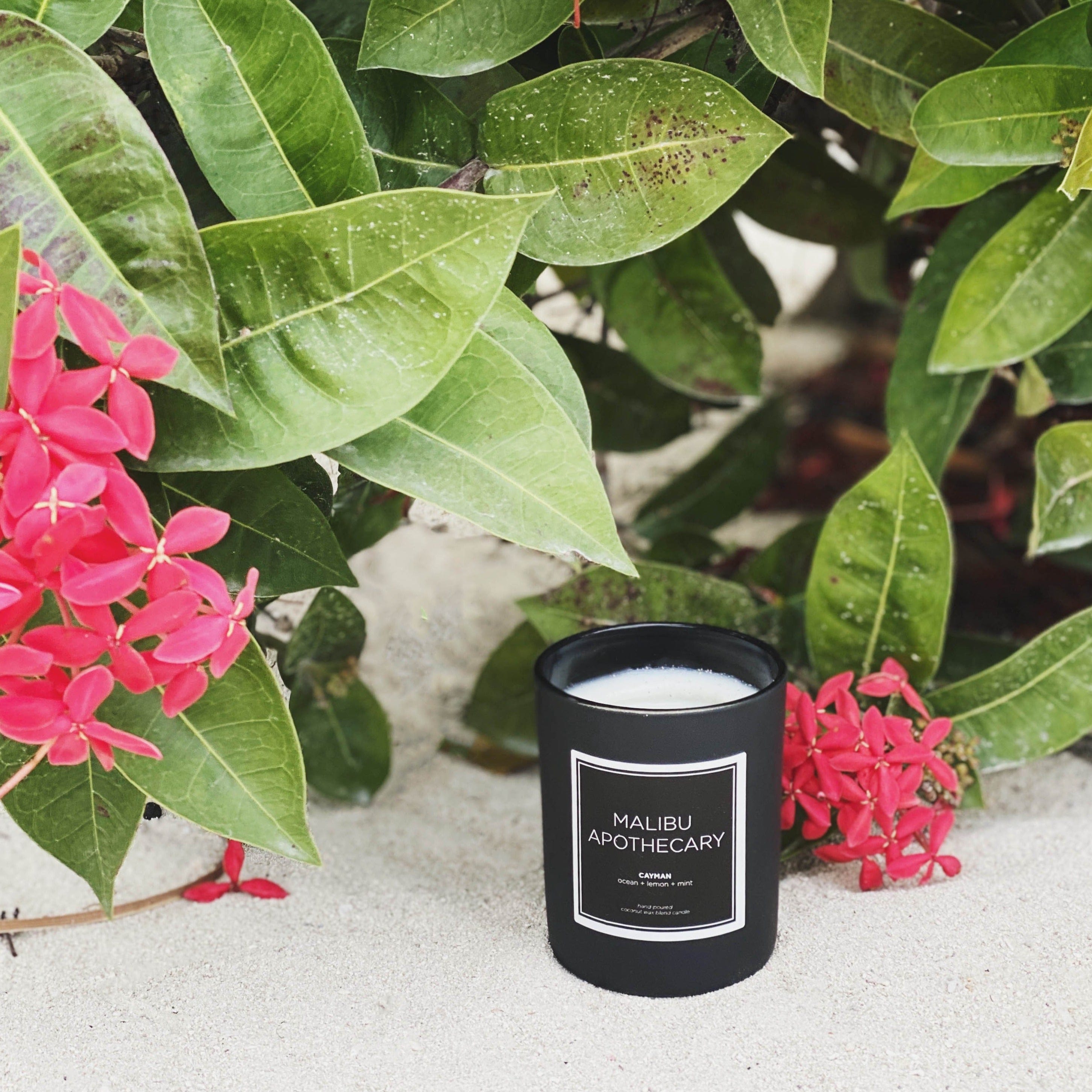 Malibu Apothecary Candle Mini Matte Black Candle