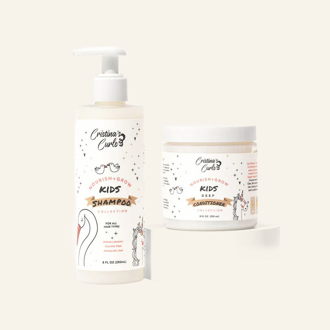Nourish + Grow Shampoo and Conditioner Set