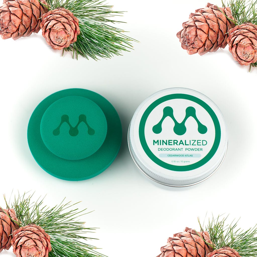 Mineralized Deodorant Cedarwood Atlas Sample Scent + Applicator