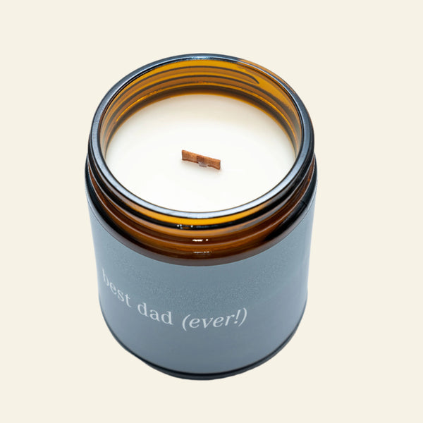 Candle in a jar with &