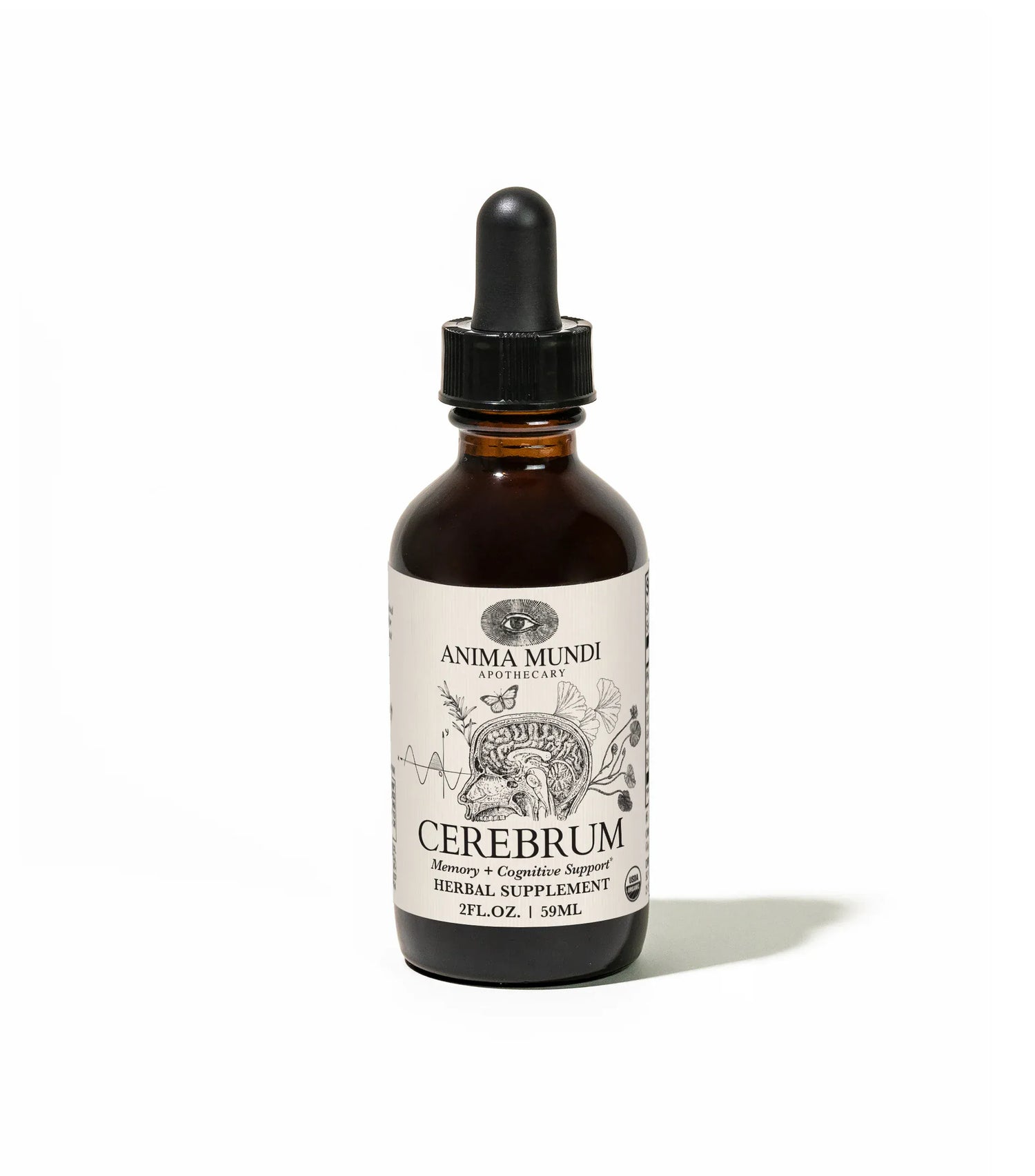 Anima Mundi Herbal supplements CEREBRUM Tonic | Nootropic + Cognitive Support*