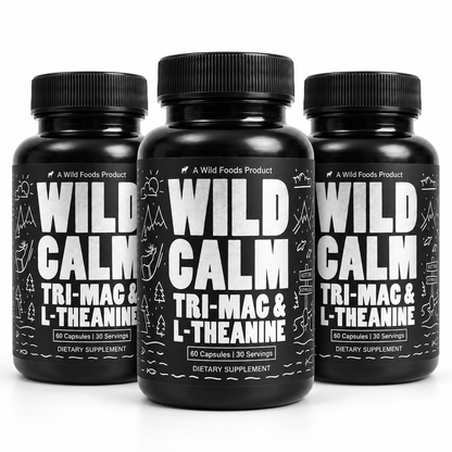 Wild Tri-Mag – Triple Magnesium Complex for Sleep w/L Theanine