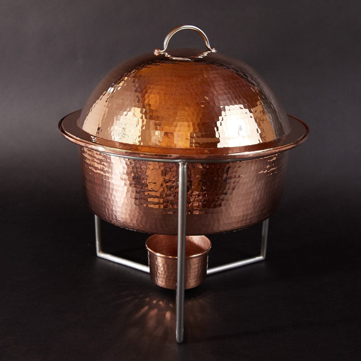 Sertodo Catering &amp; Entertaining Round Copper Chafing Dish