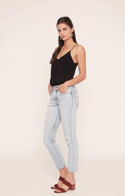 Coco Tank - Black Rayon