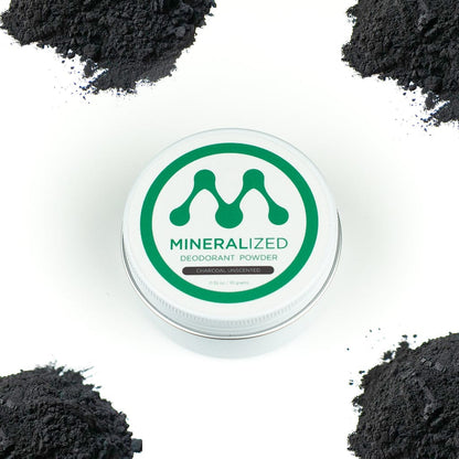 Mineralized Deodorant Charcoal Unscented / Yes Mineralized Refills
