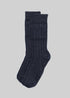 American Trench Socks charcoal / l The Cashmere Oxford Sock