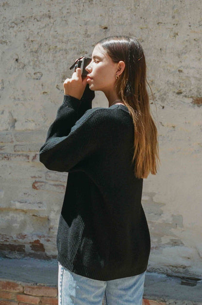 Charles Sweater - Soft Black