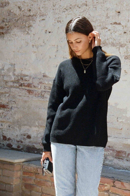 Charles Sweater - Soft Black