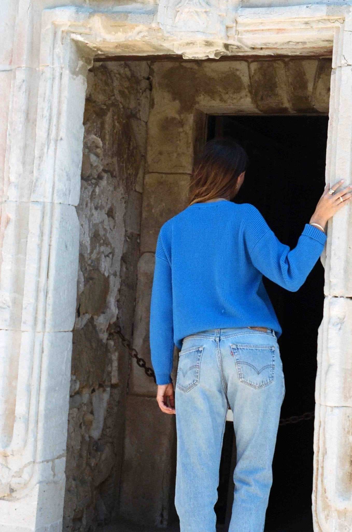 Charles Sweater - Bright Blue