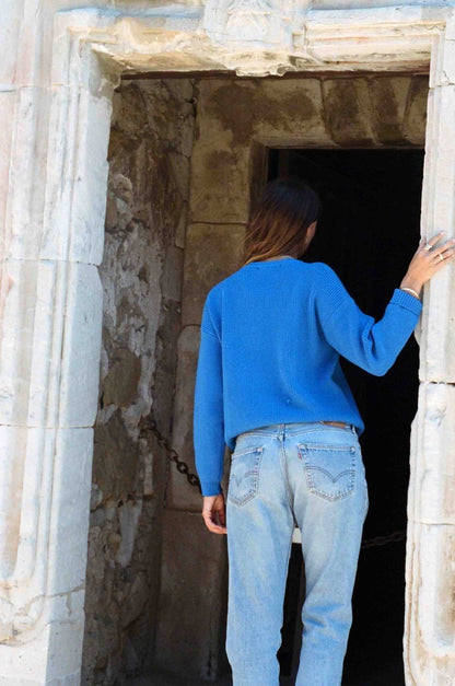 Charles Sweater - Bright Blue