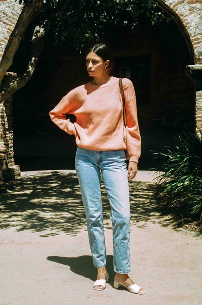 Charles Sweater - Cozy Orange