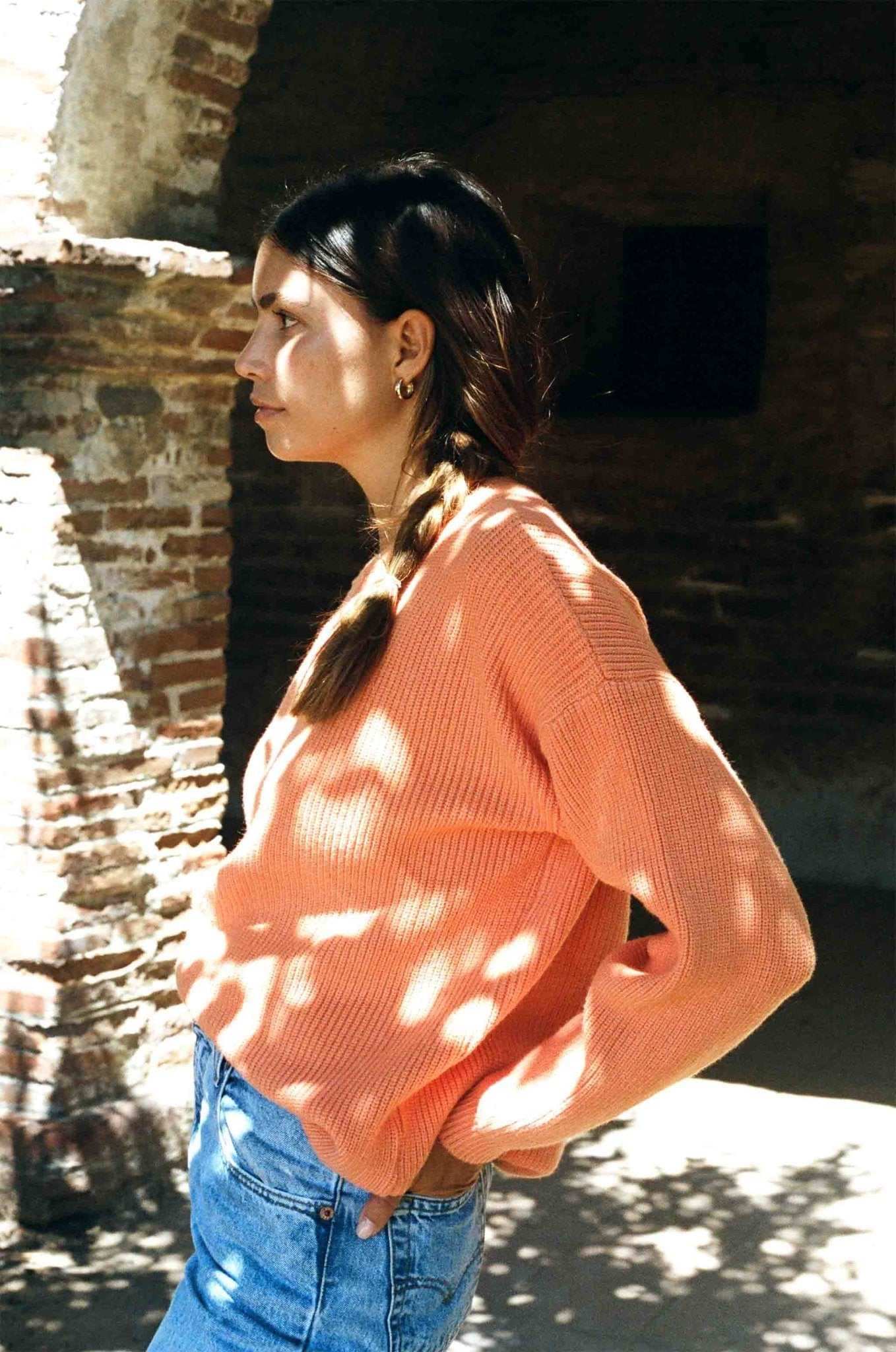 Charles Sweater - Cozy Orange