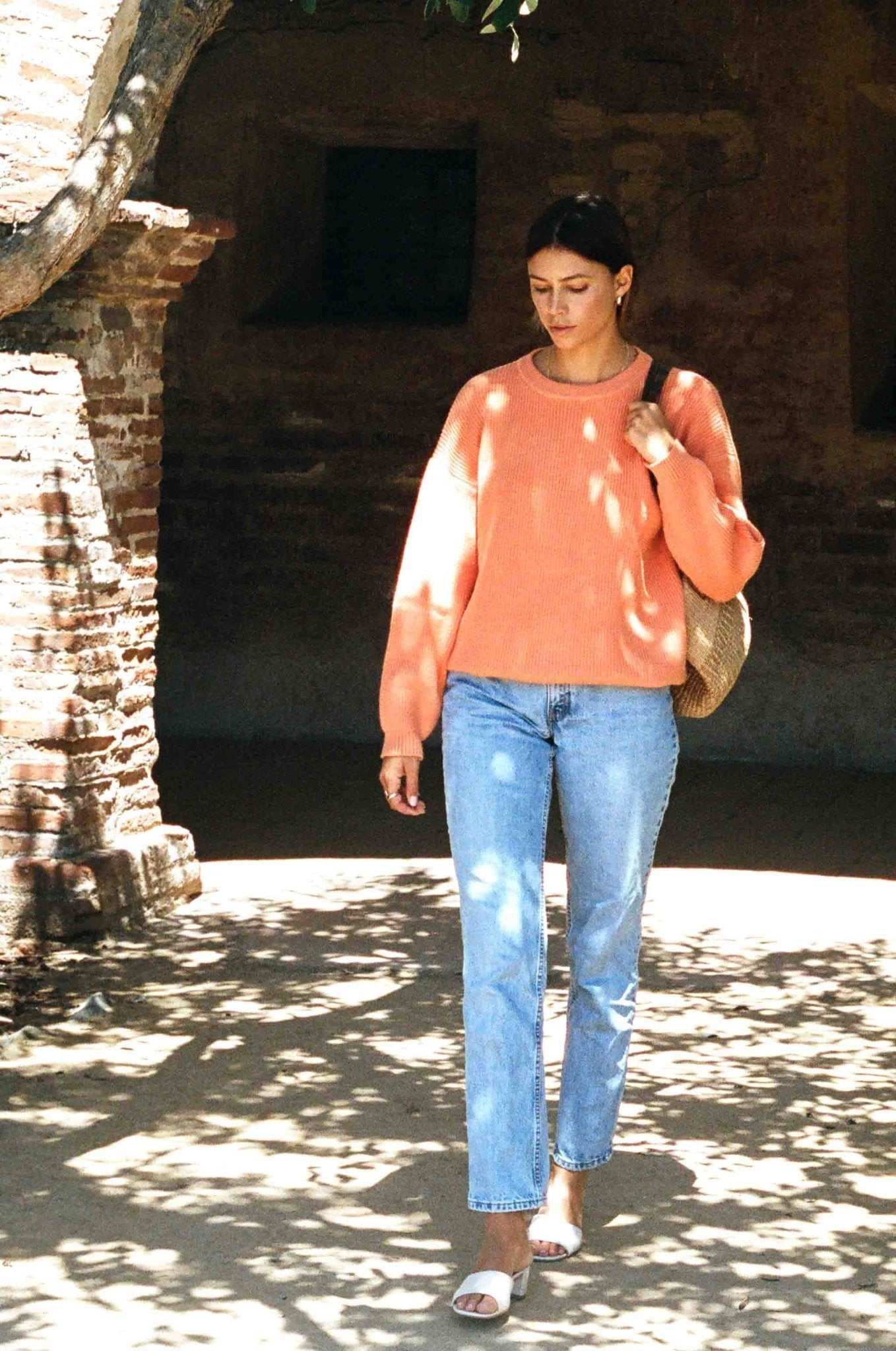 Charles Sweater - Cozy Orange