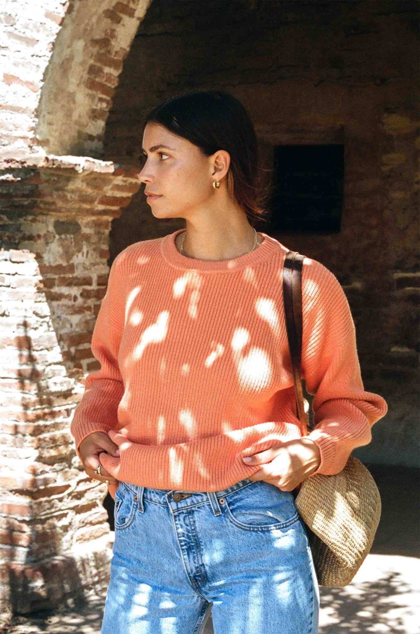 Charles Sweater - Cozy Orange