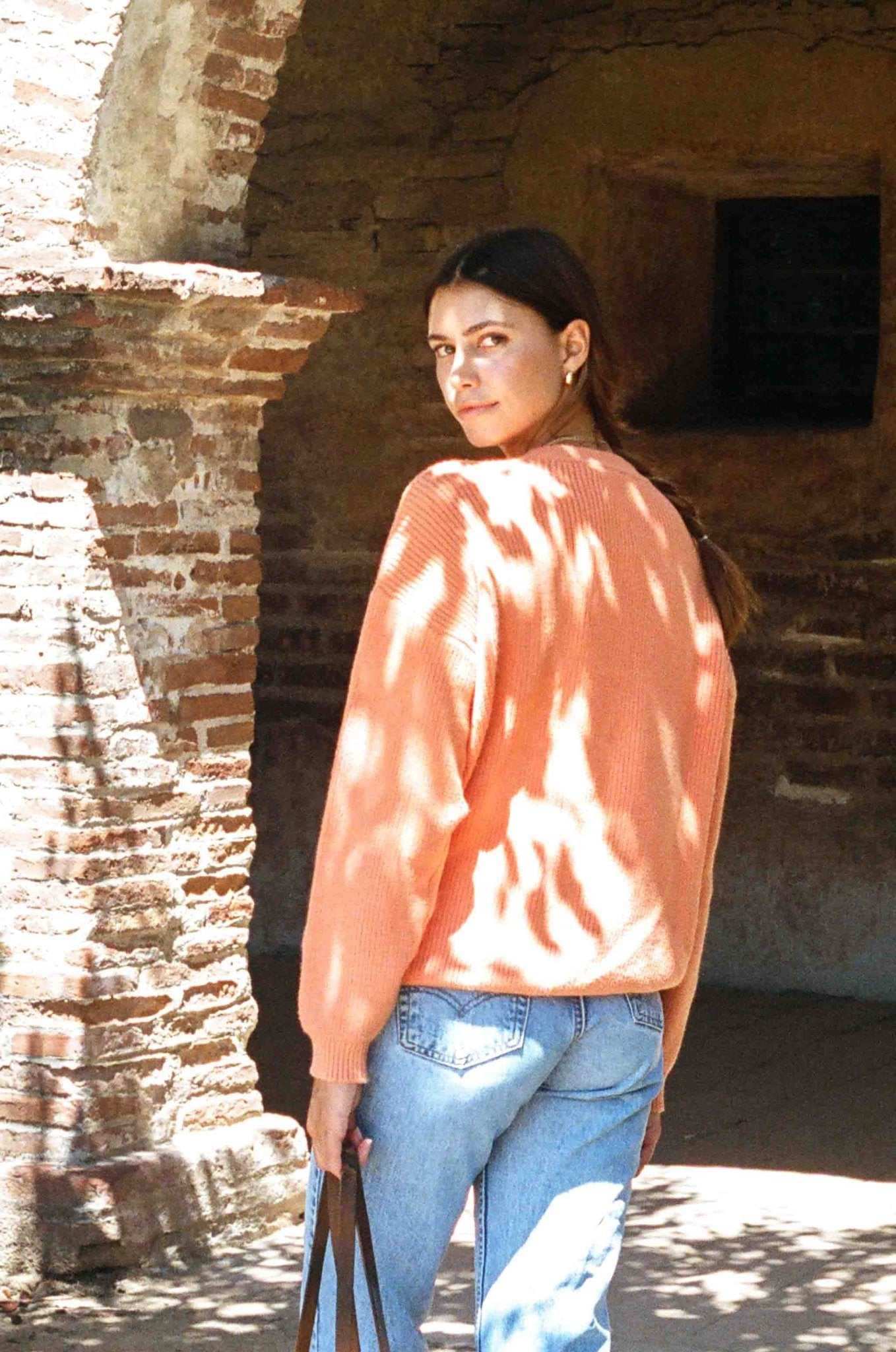 Charles Sweater - Cozy Orange