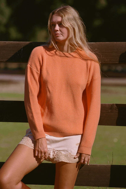 Charles Sweater - Cozy Orange