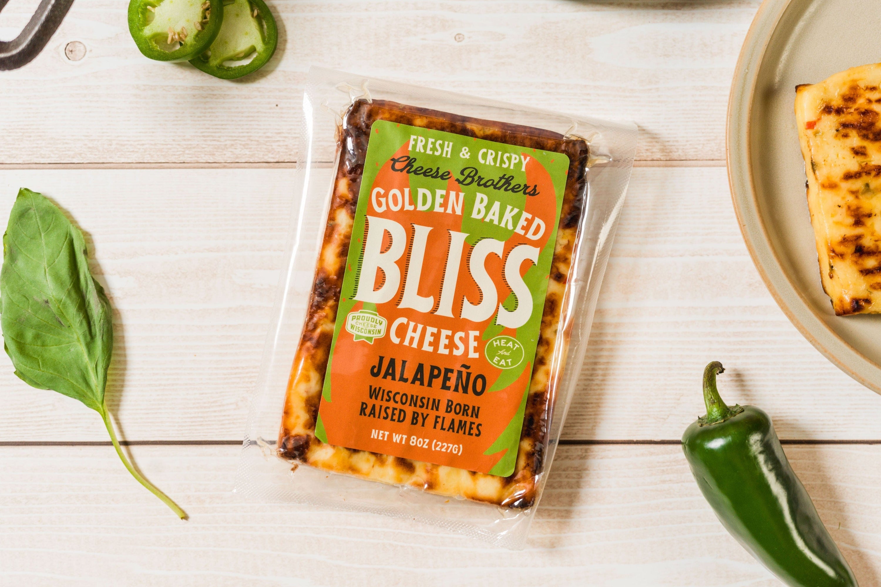 Cheese Brothers, Inc. Baked Cheese Jalapeño Golden Baked Bliss