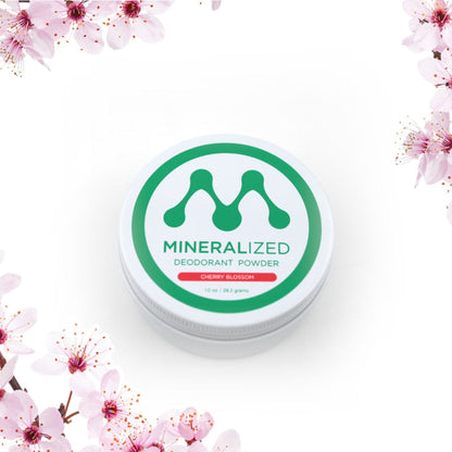 Mineralized Deodorant Cherry Blossom Mineralized Deodorant Powder Sample – No Applicator