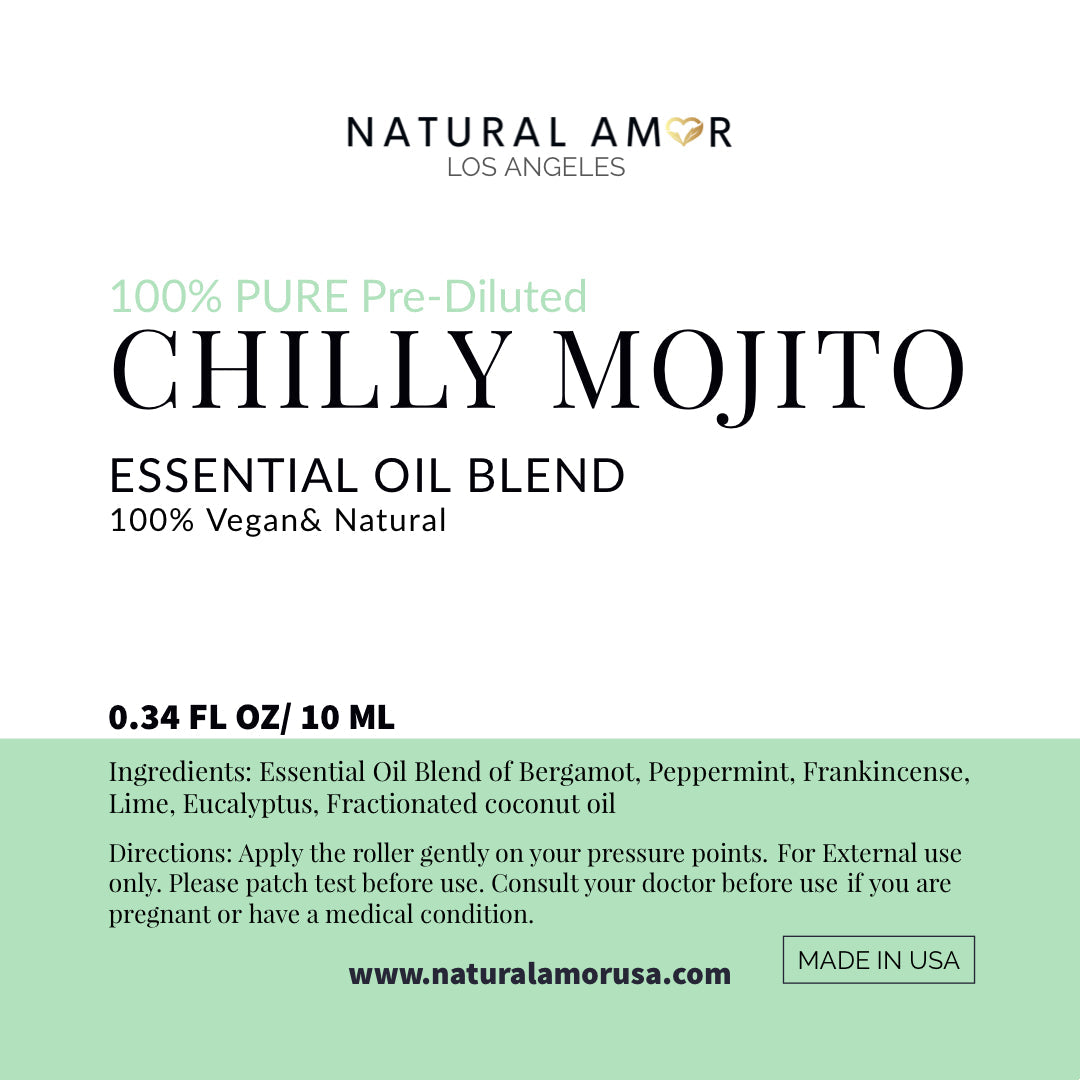 Chilly Mojito Roll On Essential Oil Blend