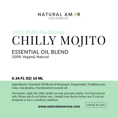 Chilly Mojito Roll On Essential Oil Blend