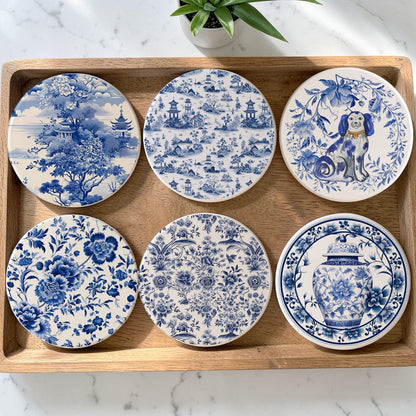 Gia Roma Coaster Chinoiserie Coasters