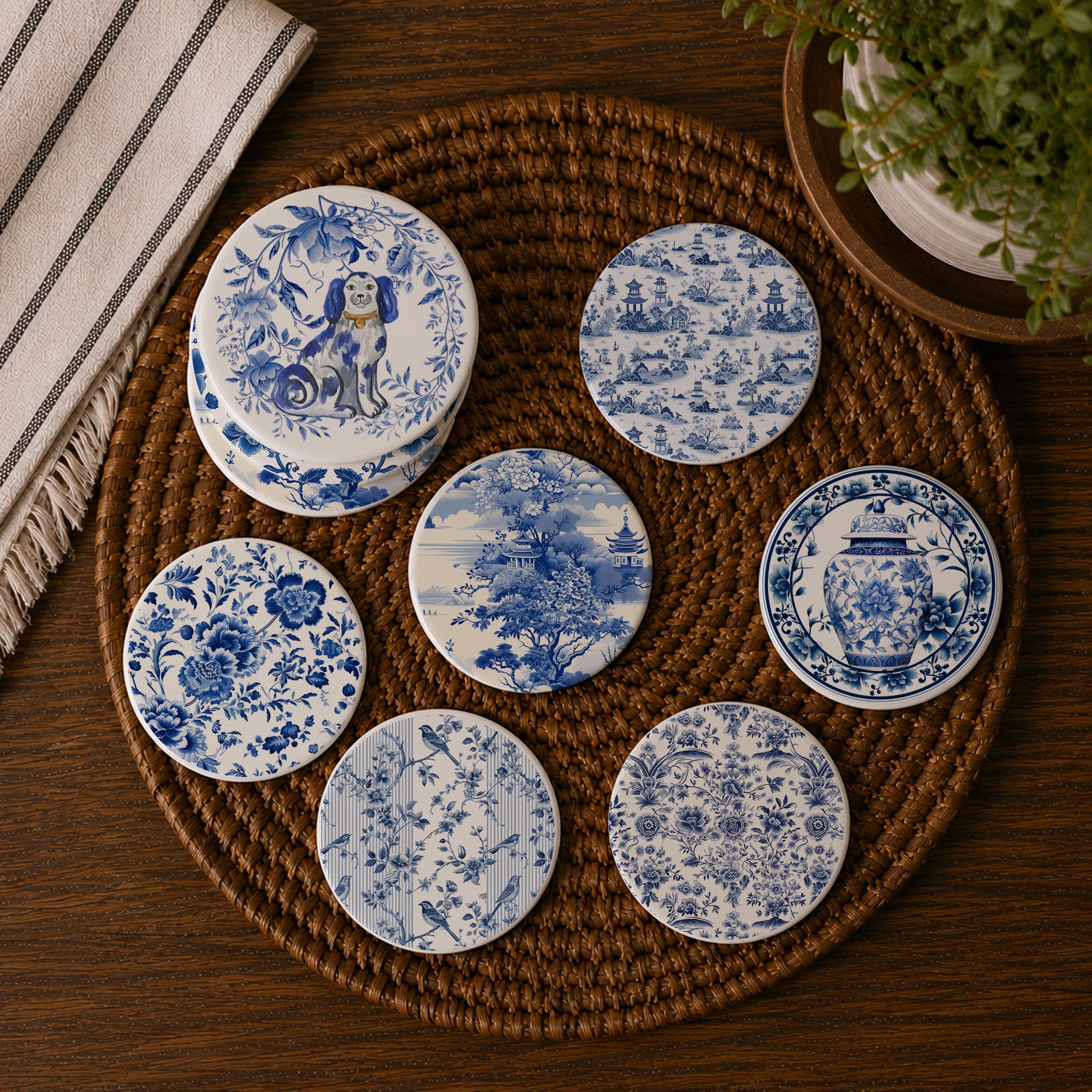 Chinoiserie Coasters