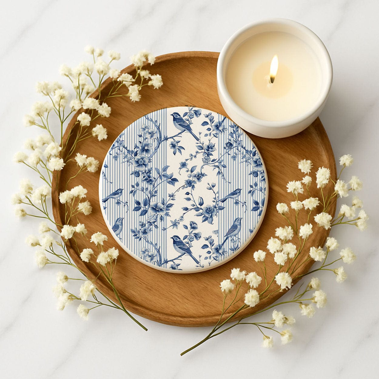 Gia Roma Coaster Chinoiserie Coasters