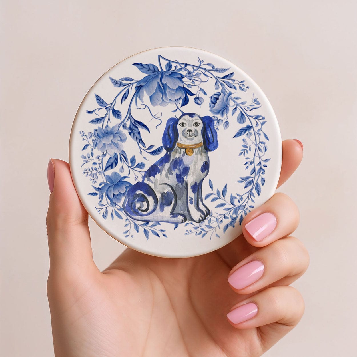 Gia Roma Coaster Chinoiserie Coasters