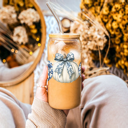 Chinoiserie Pumpkin 20oz - My American Goods